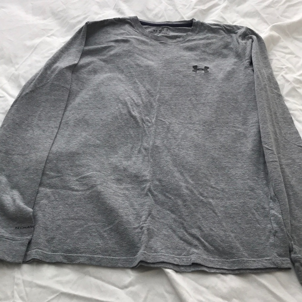 Under Armour Long Sleeve T-Shirt Gray